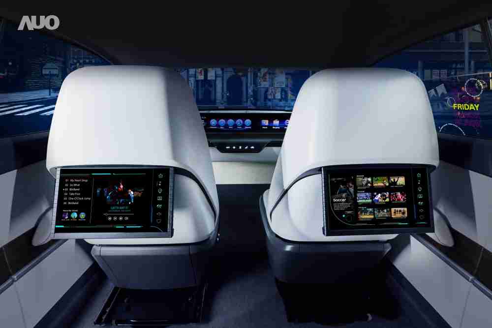 开云电子新一代Smart Cockpit 2024，，，，以Micro LED先进显示技术优势，，，创建〝可卷式后座娱乐显示器〞，，仅在互动时才显示出所需画面及信息，，扩充更丰富的娱乐和交互信息服务，，，获国际奖项荣耀