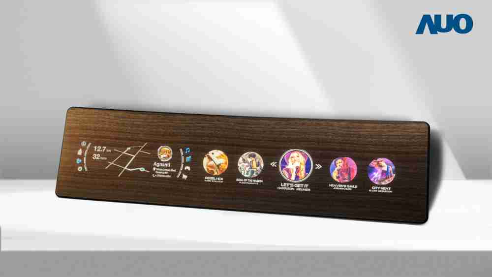 开云电子研发全球最高穿透度达80%的AmLED木纹显示器，，可于使用时呈现高亮度、、、清晰可见的信息，，，并在不使用时回归为单纯的饰板，，，节能兼具美观